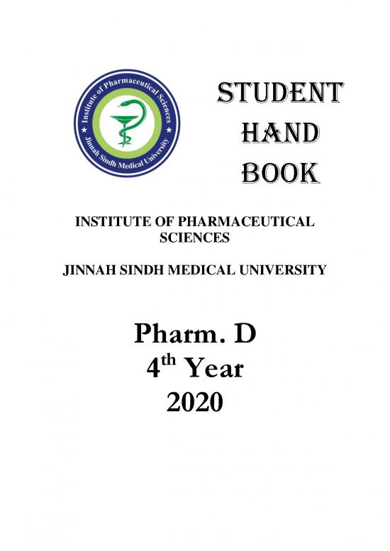 picture Pharmaceutical Book Pdf 152394 | Ips 4th Year Student Hand Book
