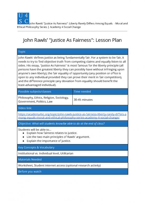 picture1_Social Justice Theory Pdf 152958 | John Rawls  Justice As Fairness  Lesson