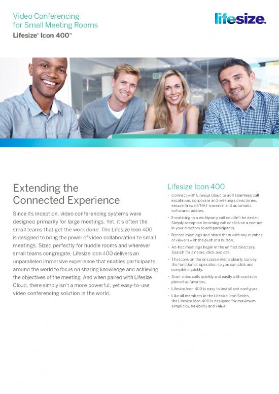 picture_Corporate Pdf 151290 | Lifesize Icon 400 Datasheet Anglesko