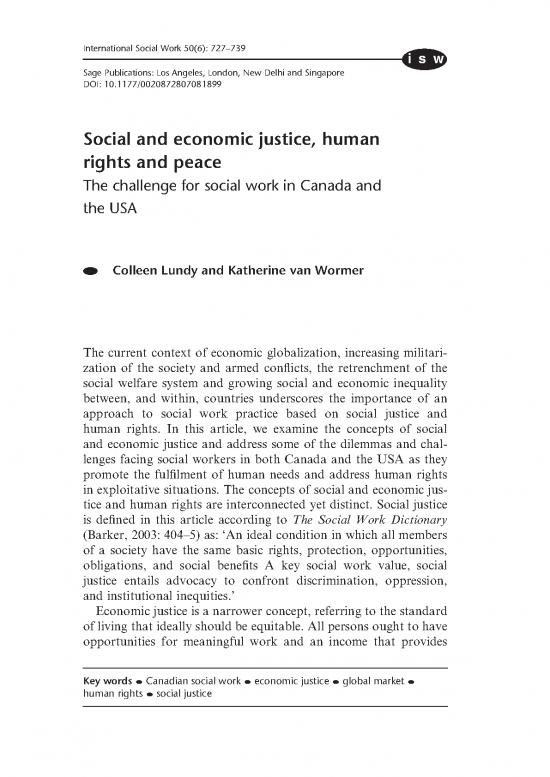 picture1_Social Justice Theory Pdf 152796 | Lundy And Wormer Social And Economic Justice Human Rights And Peace