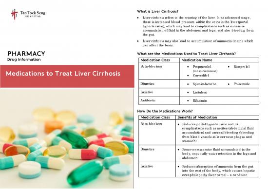 Pharmacy Pdf 151907 | Medications To Treat Liver Cirrhosis