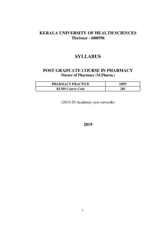 picture Pharmacy Pdf 152209 | Mph Pharmacy Practice 2019
