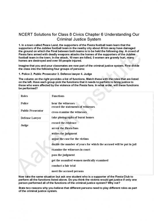 picture1_Justice Pdf 152709 | Ncert Solutions For Class 8 Civics Chapter 6 Understanding Our Criminal Justice System