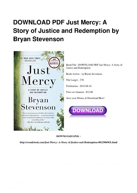 picture1_Just Mercy Pdf 152753 | Pdf Just Mercy A Story Of Justice And Redemption Zip Wj211728