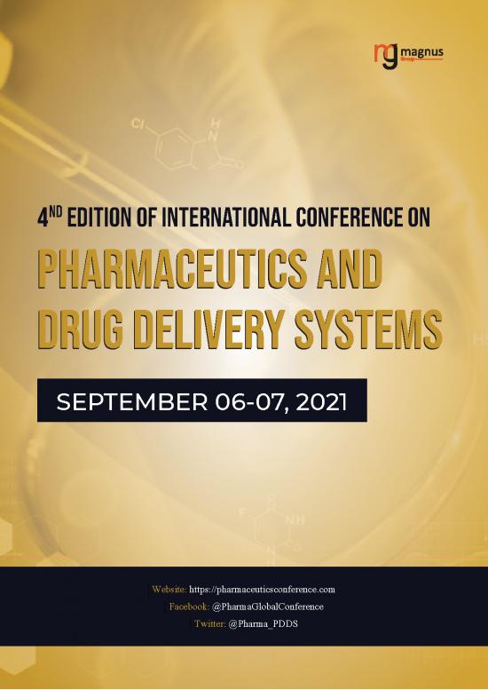 picture Pharmaceutics Book Pdf 151960 | Pharma Conference 2021 Book