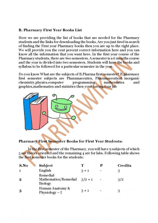 picture Pharmacy Books Pdf 152144 | Pharmacy First Year Books List Pdf