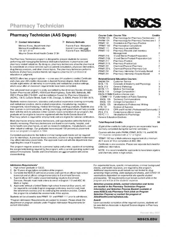 picture1_Pharmacy Pdf 152439 | Pharmacy Technician Aas Degree