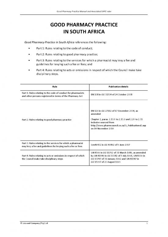 picture Pharmacy Pdf 152482 | Rules Published In Terms Of Section 35a Of The Pharmacy Act 53 Of 1974