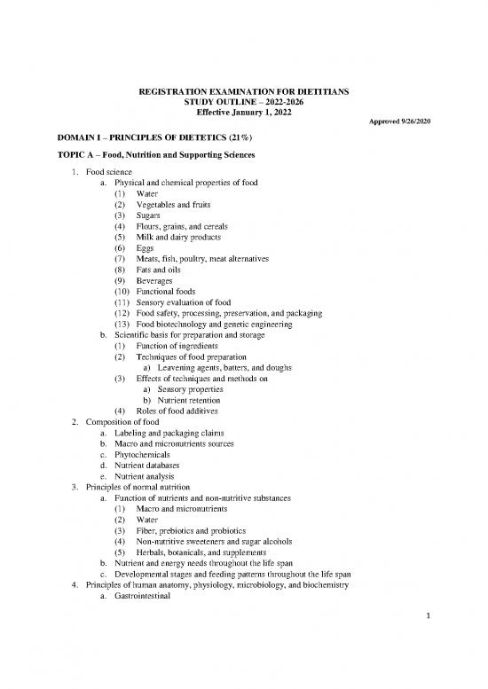 picture Science Of Nutrition Pdf 150679 | Study Outline 2022 2026 Rd Final Ep Approved 9 26 2020