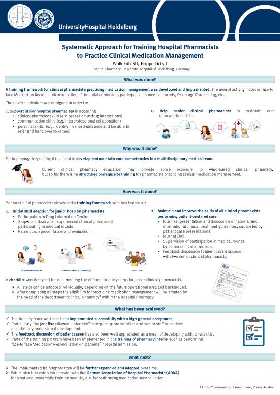 picture Pharmacy Pdf 152316 | Systematic Approach For Training Hospital Pharmacists To Practice Clinical Medication Management   Walk Fritz