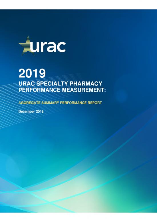 picture Pharmacy Pdf 152567 | Urac Specialty Pharmacy Aggregate Summary Report December 2019 1