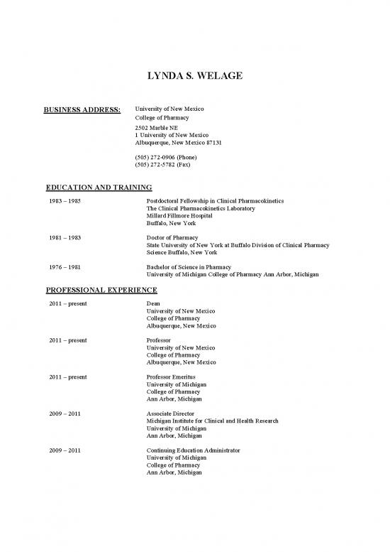 picture_Pharmacy Pdf 152475 | Welage Cv 110116