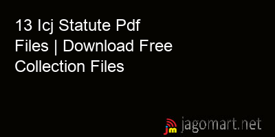 picture 13 Icj Statute Pdf Files | Download Free Collection Files