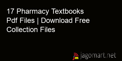 picture 17 Pharmacy Textbooks Pdf Files | Download Free Collection Files