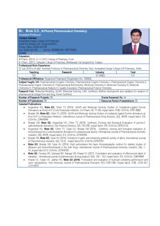 picture1_1576731538 G D Mote Resume