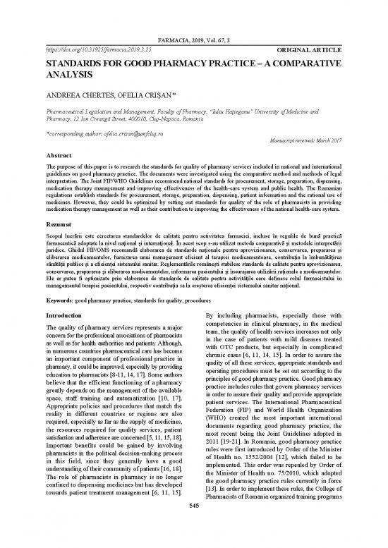 picture Good Pharmacy Practice Guidelines 153612 | 2019 03 Art 25 Chertes Crisan 545 550