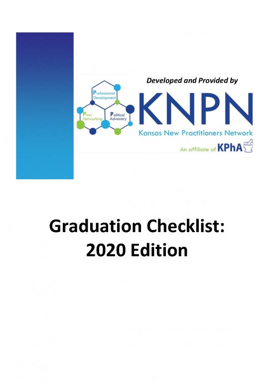 picture_Society Pdf 153835 | 2020 Knpn Graduation Checklist