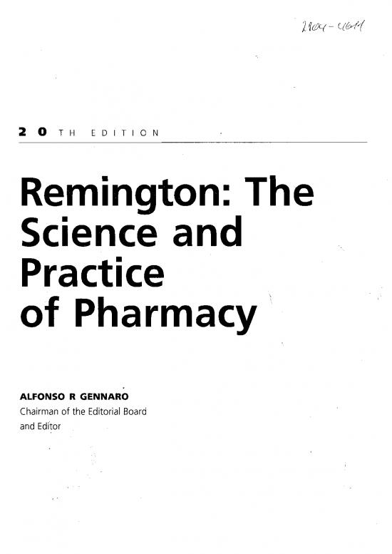 picture1_Remington Pharmaceutical Sciences Pdf 154657 | 325436851