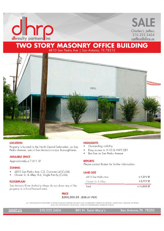 picture_Lease Template 155413 | 4810 San Pedro Ave