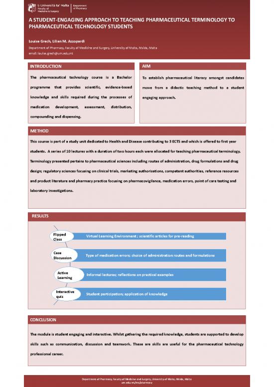 picture_Scientific Method Pdf 155279 | A Student Engaging Approach To Teaching Pharmaceutical Terminology To Pharmaceutical Technology Students 2019