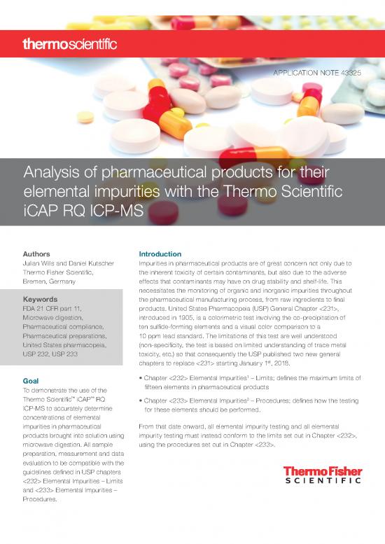 picture1_Manufacturing Process Pdf 153659 | An 43325 Icp Ms Elemental Impurities Pharmaceuticals An43325 En