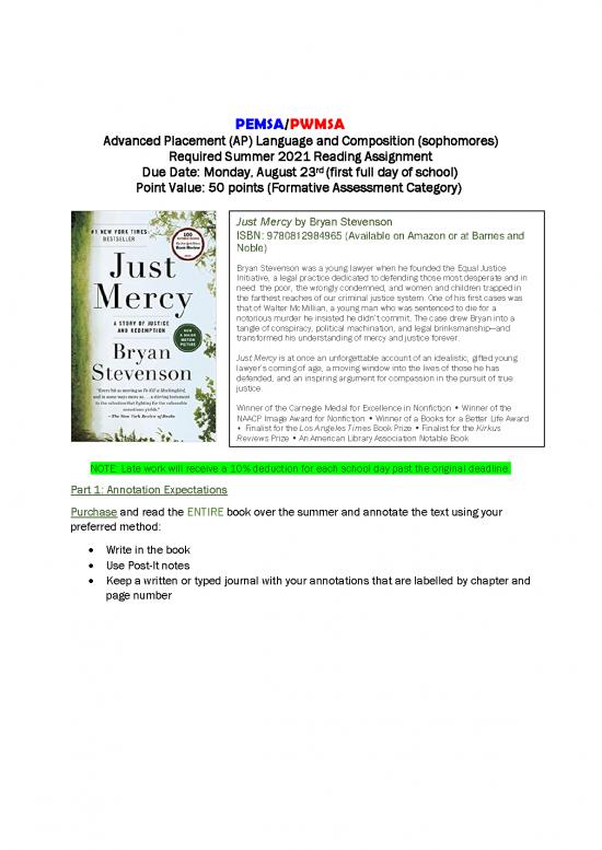 picture1_Just Mercy Pdf 153276 | Ap Lang And Comp
