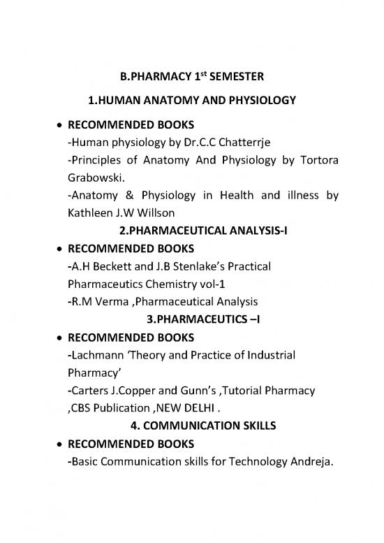 picture Pharmaceutical Chemistry Book Pdf 153687 | Bpharma Books