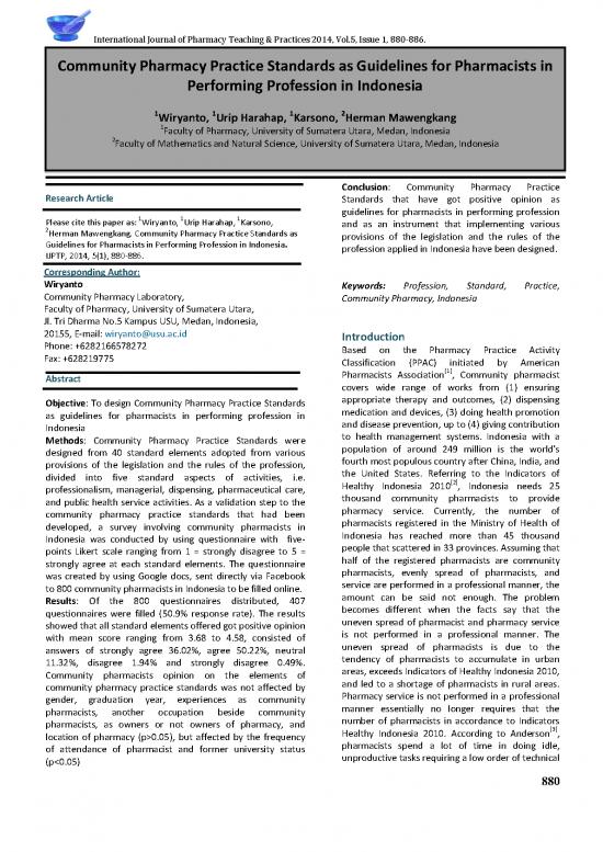 picture_Teaching Practices Pdf 154776 | Community Pharmacy Practice Standards As Guidelines For Pharmacists In Performing Profession In Indonesia