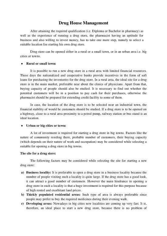 picture1_Drug Store Management Pdf 153630 | Drug House Management