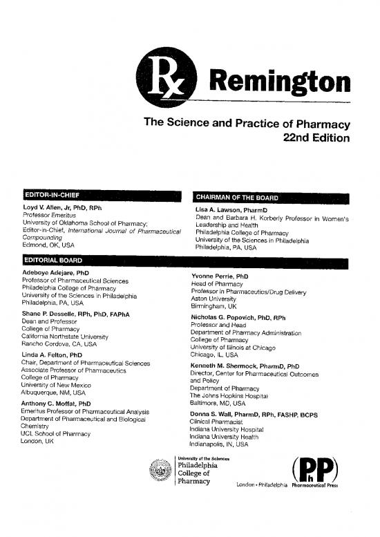 picture1_Remington Pharmaceutical Sciences Pdf 154323 | E01 978 0 85711 062 6 01