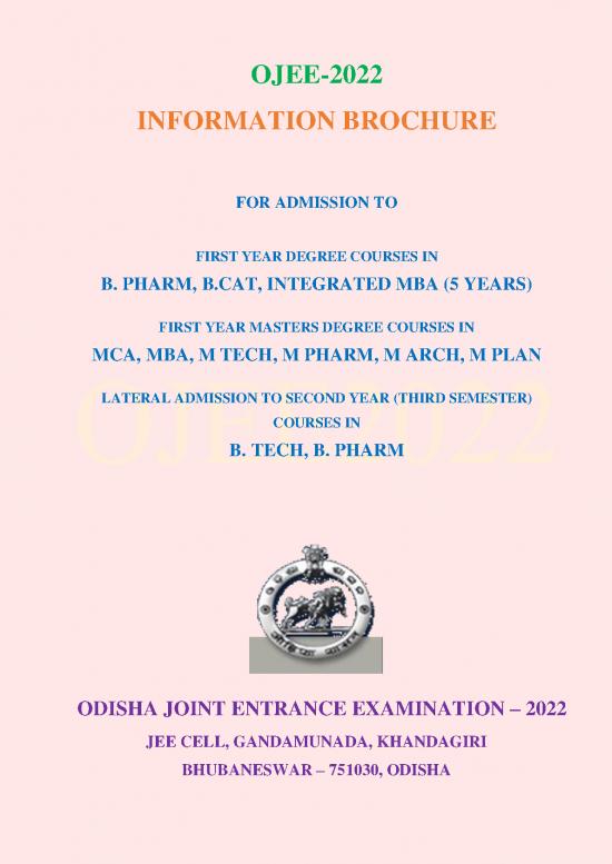 picture1_Matrix Pdf 153961 | Information Brochure 2022 170