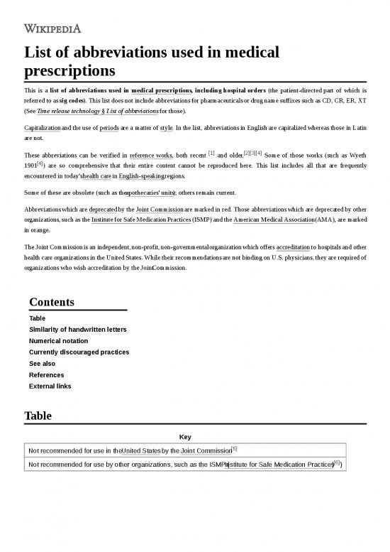 picture_List Of Abbreviations Used In Medical Prescriptions