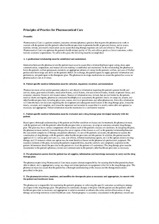 picture Pharmacy Practice Pdf 153565 | Material Of Workshop Herbalnet (gpp Guidelines)   Principles Of Practice For Pc