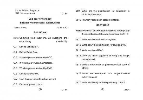 picture_Ethics Pdf 154732 | Pharmacy 2 Year Pharmaceutical Jurisprudence 2134 Dec 2019
