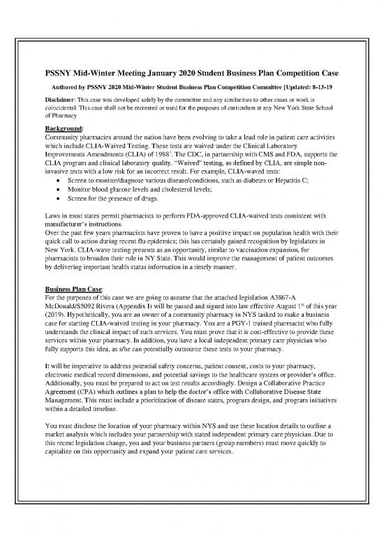 picture Pharmacy Business Plan Pdf 153570 | Pssny 2020 Business Plan Com