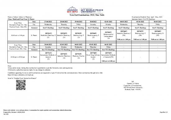picture_Industrial Pdf 153893 | Third Year And Final Year Time Table April 22