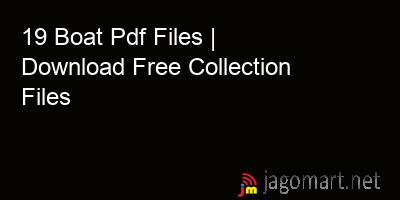 picture 19 Boat Pdf Files | Download Free Collection Files