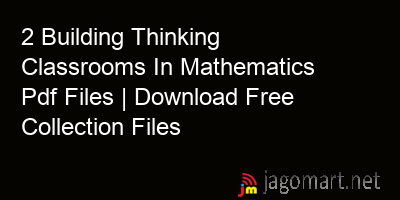 picture 2 Building Thinking Classrooms In Mathematics Pdf Files | Download Free Collection Files