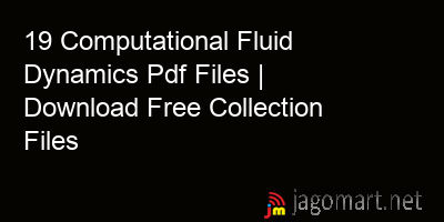 picture 19 Computational Fluid Dynamics Pdf Files | Download Free Collection Files