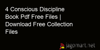 picture 4 Conscious Discipline Book Pdf Free Files | Download Free Collection Files
