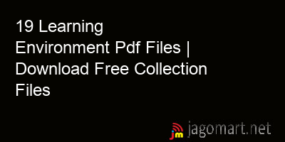 picture 19 Learning Environment Pdf Files | Download Free Collection Files