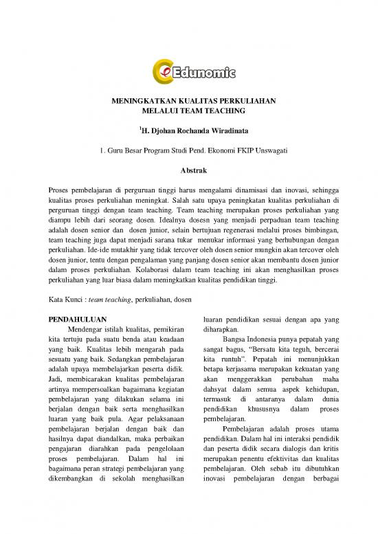 picture1_Team Teaching Pdf 156437 | 271676 Meningkatkan Kualitas Perkuliahan Melalu 03b6ee26