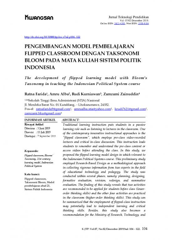 picture1_Classroom Pdf 156076 | 295730 Pengembangan Model Pembelajaran Flipped 6ac32a22