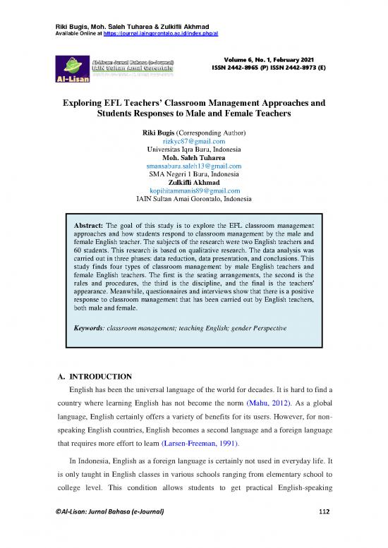 picture Classroom Management Pdf 156079 | 362863 Exploring Efl Teachers Classroom Managem 03916488