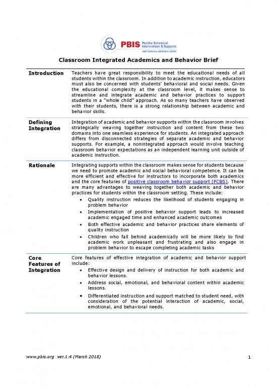 picture Classroom Pdf 156299 | 5d702010ea5148562b2cb383 Class Integrated Academic & Behavior Brief Re 18