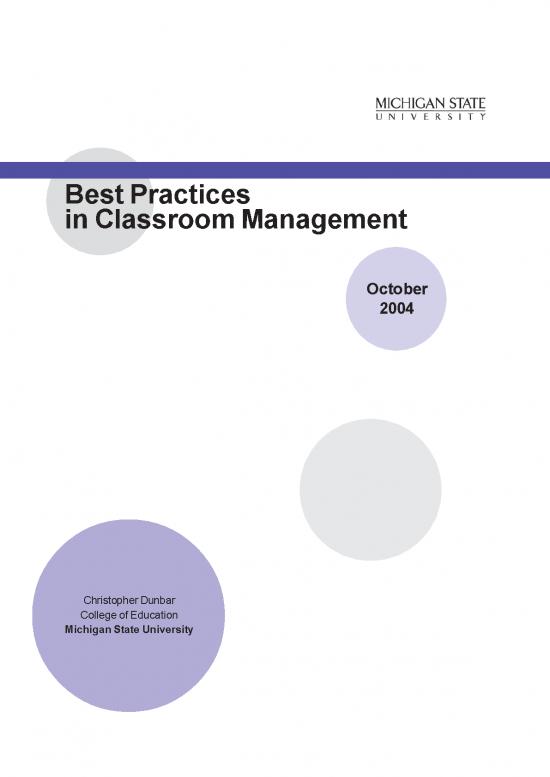 picture_Classroom Management Pdf 156657 | Best Practices In Classroom Management