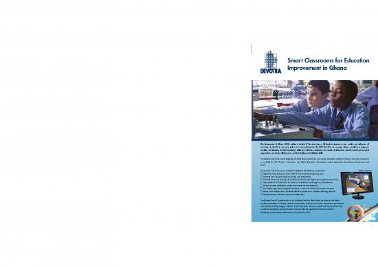 picture Classroom Pdf 156801 | Brochure Smart Classrooms Ghana