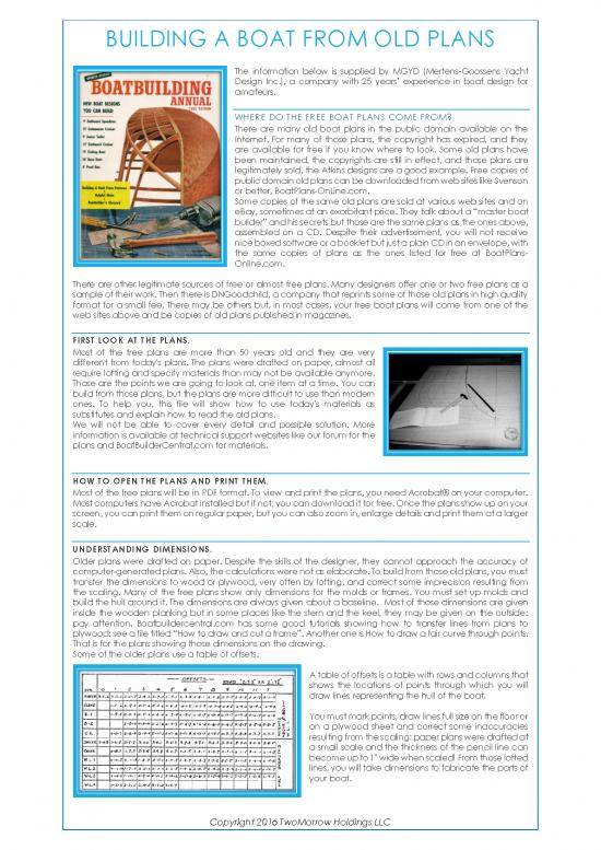 picture1_Boat Pdf 157081 | Building A Boat From Old Plans