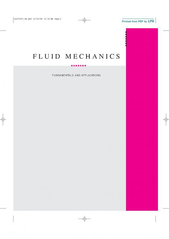 picture1_Fundamentals Of Fluid Mechanics Pdf 158274 | Cen72367 I Xxv Toc Preface