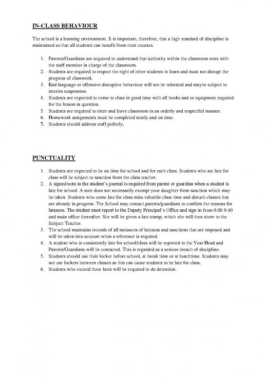 picture Classroom Pdf 156679 | Classroom Behaviour